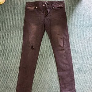 Black straight Denim Jeans